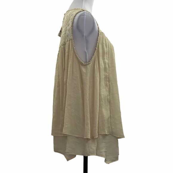 Style & Co Lace Crochet Layer Tier Top Size 2x Nwt - Picture 5 of 11